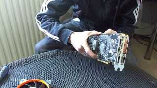 AMD R9 290x Heatsink easy removal [upl. by Rambow]