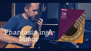 Phantasia in A Minor David Kellner  Trinity College London Classical Guitar Grade 8 [upl. by Amersham]