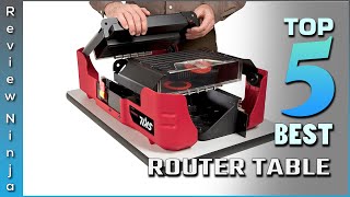 Top 5 Best Router Tables Review in 2022 [upl. by Hamlin118]