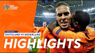 Highlights Duitsland  Nederland 19112018 Nations League [upl. by Demodena841]