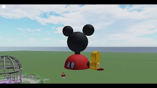 Roblox Whimsical Building Mickey Mouse Clubhouse [upl. by Ettelocin]