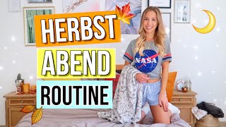 ABEND ROUTINE IM HERBST 🍂Abendroutine 2018 🍁 Cali Kessy [upl. by Bautista]