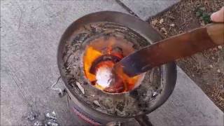 Casting With Aluminum Scrap from Cans  Dont do this Explosion [upl. by Peterus]