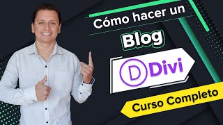 🥇 Como Crear un Blog con Divi y WordPress ⭐ Tutorial Divi Extra [upl. by Ailecra]