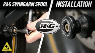 RampG Swingarm Spools Installation Guide  TwistedThrottlecom [upl. by Enohsal]