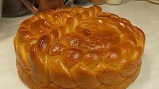 Slavski kolač za početnike posno Br4  Ritual Bread No 4 vegan [upl. by Assilaj]