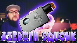 CoilArt AzeRoth Squonk Kit  MY FIRST 21700 SQUONKER [upl. by Gerty333]