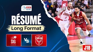 Strasbourg vs ChalonsurSaône  Résumé Long Format  Betclic Elite J18 [upl. by Corder]