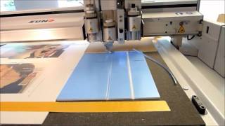 3A Composites Display Europe  SMARTX®  VCutting and Bending [upl. by Jonathon501]