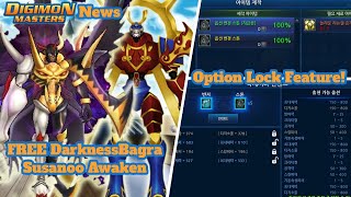 DMO News  FREE SSS amp Jumping Event  Option Lock Feature  Digimon Masters Online KDMO [upl. by Eidnim]