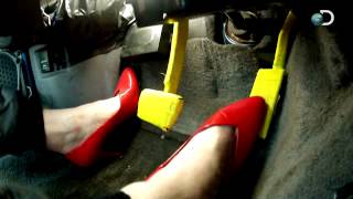 Driving In High Heels  MythBusters [upl. by Naid]