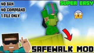 How to put safewalk mod in Minecraft 189 [upl. by Dare815]