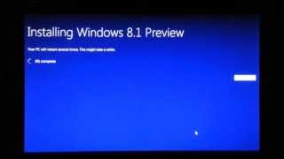 Upgrading From Windows 10 to Windows 8 On Actual Hardware [upl. by Anitnelav]