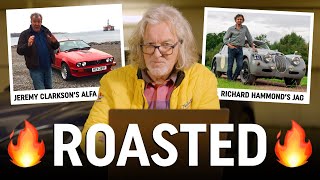 James May roasts Jeremy Clarkson amp Richard Hammonds cars [upl. by Ahsercul]