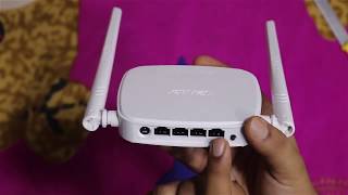 Tenda N301 Wireless N300 Easy Setup Router Setup amp Review ₹ 899 [upl. by Rizika]