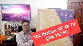 TCL Iffalcon 43 inch 4K TV [upl. by Airtemad]