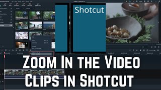 How to Zoom In the Video Clips in Shotcut [upl. by Dowdell]