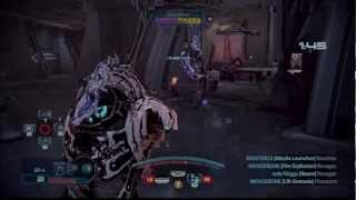 Best Krogan Sentinel Build Ever Platinum Gameplay Mass Effect 3 [upl. by Eatnoed810]