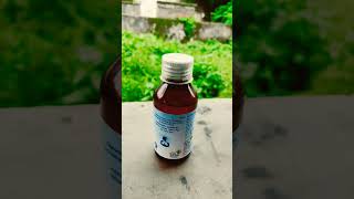 Diphenhydramine H hydrochloride Ammonium Chloride Sodium Citrate amp Menthol Syrup viralvideo [upl. by Elish]