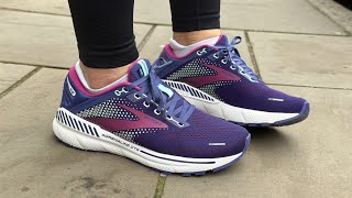 Womens Brooks Adrenaline GTS 22 NavyYuccaPink [upl. by Aisayn]