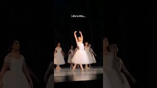 ✨ Life is THIS 🩰shorts dance ballet short [upl. by Sloatman]