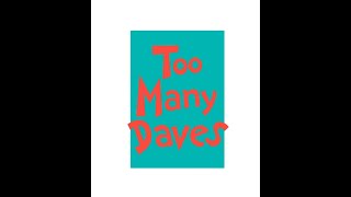 TOO MANY DAVES by Dr Seuss Read Aloud [upl. by Amand57]