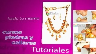 Curso de Collares de Perlas tutorial paso a paso [upl. by Daus]