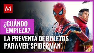 ¿Cuándo empieza la preventa de boletos de cine para ver Spiderman No Way Home [upl. by Kennith]