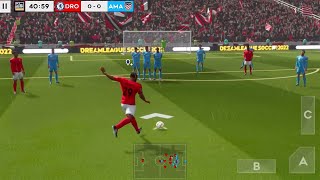 Dream League Soccer 22 😊 Android Gameplay 15 [upl. by Ahsekat]