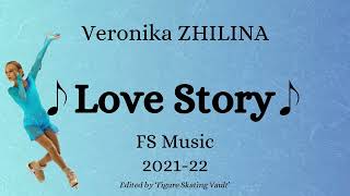 Veronika ZHILINA RUS 202122 FS Music [upl. by Ylus]