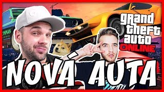 NOVĚ PŘIDANÁ AUTA v GTA V ONLINE  Pedro Gejmr a Artix [upl. by Ky]