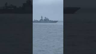 Russian Udaloy Class Destroyer and Victor 3 Class Nuclear SSN near danish Waters south of Bornholm [upl. by Horodko]