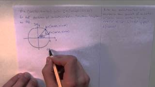 Matematik 3c  Uppgifter och lösningar  trigonometri  enhetscirkeln med tillämpningar mm del 1 [upl. by Rimaj]