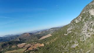 Flight from Poniente and landing out Algodonales Paragliding Spain [upl. by Ardell]