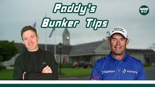 In the bunker with PADRAIG HARRINGTON [upl. by Godden]