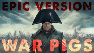 WAR PIGS  Black Sabbath  EPIC VERSION  Napoleon 2023 Trailer Music [upl. by Iggem42]