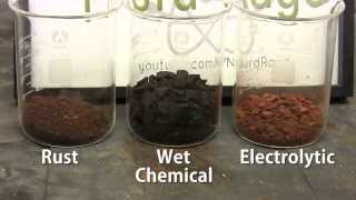 Make Iron Oxide for Thermite [upl. by Elok]