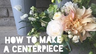 Flower Design 101  CENTERPIECES [upl. by Yorgo5]