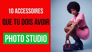 10 accessoires indispensable en studio photo [upl. by Toscano677]