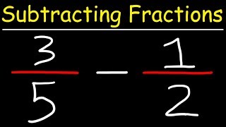 Subtracting Fractions [upl. by Dominic]