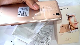 Oppo  A37  Gold  Full  Review and Unboxing [upl. by Ennayhc]