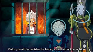 Vados is punished by the Daishinkan for having a secret child with Saiyan Goku  Final Episode [upl. by Anderson]