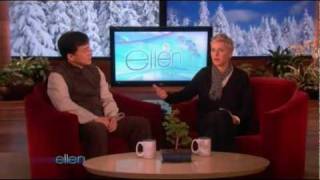 Jackie Chan Ellen DeGeneres Interview 8012010 Full [upl. by Rehotsirk]