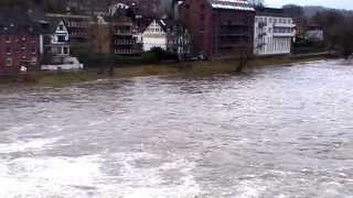 Baldeneysee mit Hochwasser Essen 712012 [upl. by Mallon]