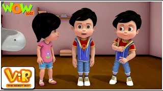 Vir The Robot Boy  Hindi Cartoon For Kids  Robot vir  Animated Series Wow Kidz [upl. by Bernette]