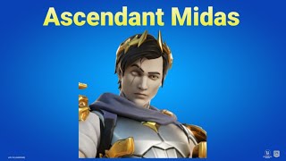 Ascendant Midas Skin Combo  Fortnite [upl. by Lozano424]