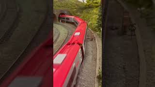 Hornby Virgin Pendolino running [upl. by Bordy]