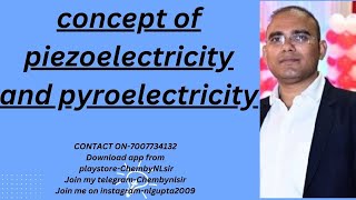 concept of piezoelectricity and pyroelectricity [upl. by Ritch1]