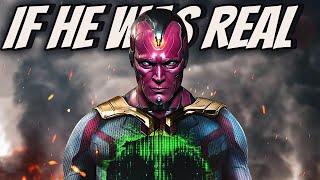 IF THE VISION WAS REAL The Science Behind Marvels Synthezoid Avenger [upl. by Ellennahs]