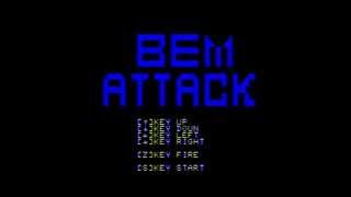 JR200 ゲーム「BEM ATTACK」 [upl. by Lananna]